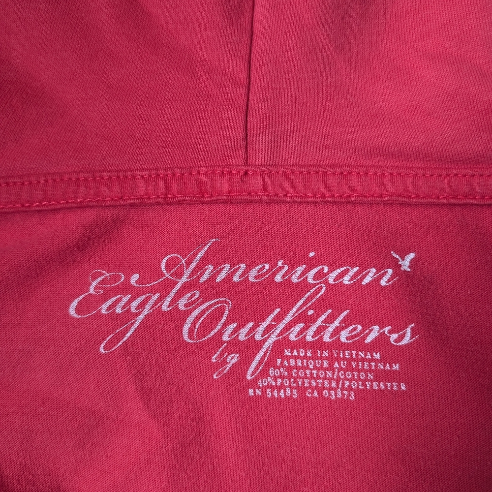 Pink American Eagle hoodie sweatshirt